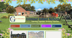 Desktop Screenshot of gilmourinfants.co.uk
